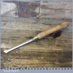 Vintage 13mm (1/2”) HSS Oval Skew Woodturning Chisel - Good Condition