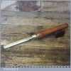 Vintage Marples Shamrock 5/8” Cast Steel Woodturners Skew Flat Chisel - Good Condition