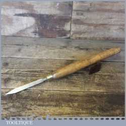 Robert Sorby ¼” Woodturning Beading Or Parting Chisel Tool - Good Condition