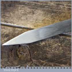 Robert Sorby 5/32" Beading/Parting Tool - High Speed Steel Micro Turning Tool For Small Lathes