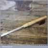 Marples Shamrock 15/32” Cast Steel Woodturners Round Nose Flat Scraper Chisel - Good Condition