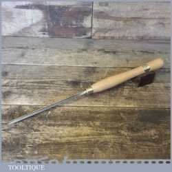 Good Length Ashley Iles ¼” Wide Woodturning Gouge Chisel - Good Condition