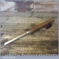 Vintage I Sorby ½” Cast Steel Woodturners Skew Flat Chisel Tool - Good Condition
