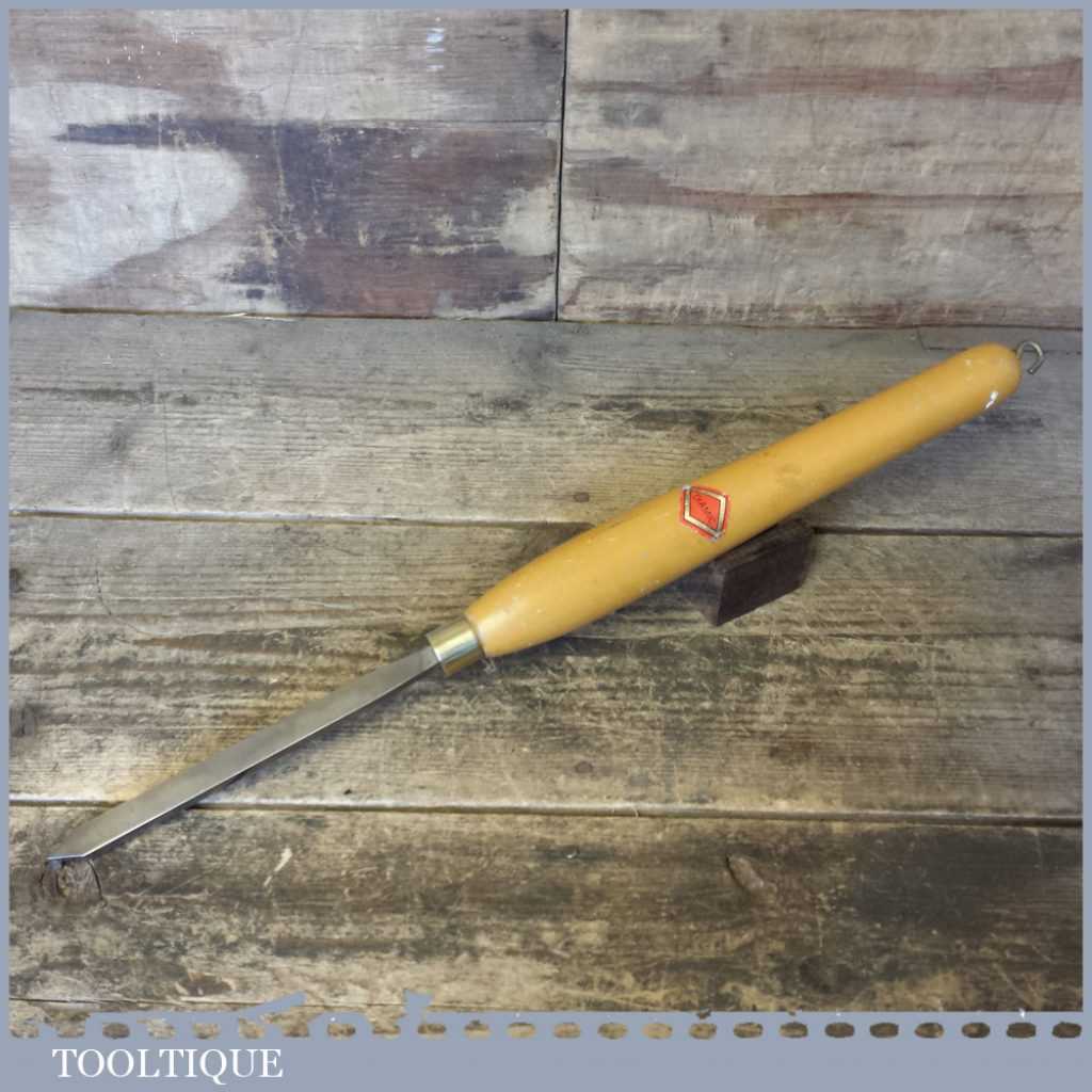 Vintage Henry Taylor Diamic Woodturning 7/32” Parting Chisel Tool ...