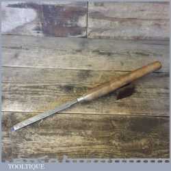 Vintage Stormont ½” Woodturning Rounded Flat Chisel - Good Condition