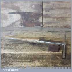 Vintage Cobblers Strapped Leatherworking Tack Hammer - Bulbous Handle