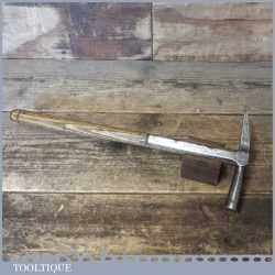 Vintage Cobblers Strapped Leatherworking Tack Hammer - With No: 56 Stamped