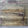 Vintage Saddlers Leatherworking Tack Hammer With Claw - Bulbous Handle
