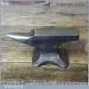 Vintage Small Cast Steel Silversmith’s Anvil - Good Condition