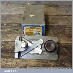 Vintage Boxed Record Tools No: 2506 Side Rabbet Plane - Good Condition