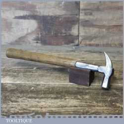 Vintage Small Blacksmiths Handmade Strapped Claw Hammer - Good Condition