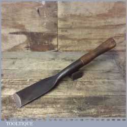 Rare Vintage Gilpin 2 7/8” Wide Timber Framing Socket Chisel Slick - Refurbished