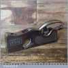 Vintage 1 ¼” Wide Record No: 073 Adjustable Throat Rabbet Shoulder Plane - Refurbished Ready For Use