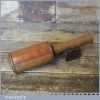 Vintage Craftsman Handmade Wood Turned Mahogany Woodcarving Mallet - Good Condition