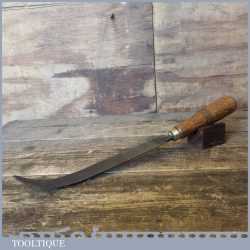 Vintage F. Newton Cabinet Makers Curved Rasp File - Good Condition