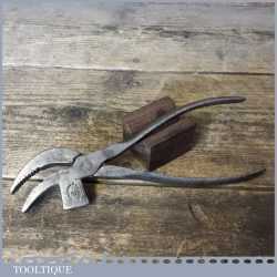 Vintage T. Temporal Sheffield No: 2 Cobblers Leatherworking Lasting Pliers - Good Condition