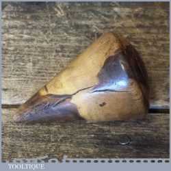 Vintage 2 ½” long Lignum Vitae Plumbers Turnpin - Good Condition