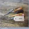 Selection Of 3 No: Vintage Upholstery Rug Making Craft Tools - Good Condition