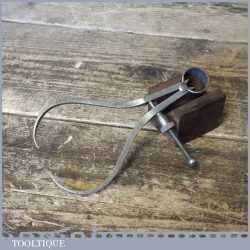 Smart Vintage Pair L.S.S Co. 6” Wide Cast Steel Outside Dividers - Good Condition