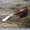Vintage Thomas Temporal Leatherworking Welt Knife - Beech Wood Handle