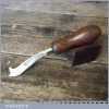 Vintage Thomas Temporal Leatherworking Welt Knife - Beech Wood Handle