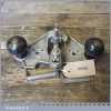 Vintage Stanley England No: 71 Hand Router Plane Complete 3 Irons - Good Condition