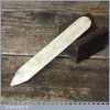 Vintage Upholsterers Bone Craft Tool For Creasing And Folding - Good Condition