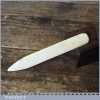 Vintage Leatherworking Bone Craft Tool For Creasing And Folding - Good Condition
