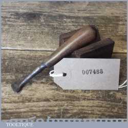 Unusual Vintage Leather Working Channel Opening Tool - Good Condition