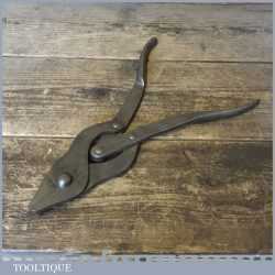 Vintage Chatter Lea Ld 1917 WW1 Broad Arrow Military Army Wire Cutters - Good Condition