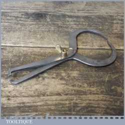 Vintage 6” Combination Inside & Outside Steel Dividers - Good Condition