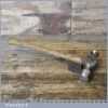 Vintage 2 1b Ball Pein Hammer With Wooden Handle - Good Condition