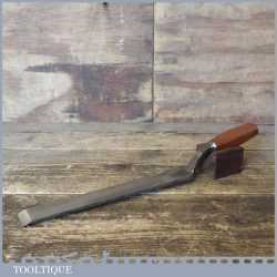 Vintage 1 ¼” Marples & Sons Patternmakers Cranked Paring Gouge Chisel - Good Condition