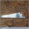 Vintage Henry Disston Canadian 26” Cross Cut Hand Saw - Refurbished Ready For Use