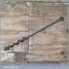Vintage Cornelius Whitehouse 1 ½” Wide Scotch Barrel Eyed Timber Framing Auger Bit