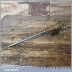 Vintage Thomas Turner & Co Chefs Butchers Sharpening Steel - Good Condition