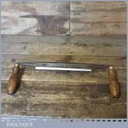 Vintage 8 ½” Marples & Sons Cast Steel Drawknife - Sharpened And Honed