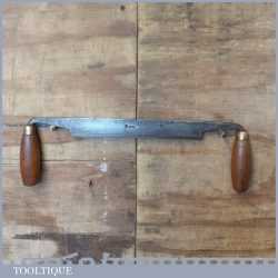 Vintage I. Sorby Mr Punch Brand 9” Cast Steel Drawknife - Sharpened And Honed