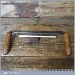 Vintage 8” Tyzack & Sons Broad Arrow 1944 (WW2) Cast Steel Drawknife - Sharpened And Honed