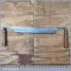 Vintage Coopers I. Sorby Kangaroo Brand Drawknife 14 ½” Cutting Edge - Sharpened