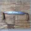 Vintage 11 ½” I & H Sorby Curved Coopers Drawknife - Sharpened And Honed