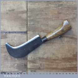 Vintage 7” Brades Co. Spar Billhook - Sharpened And Honed Ready For Use