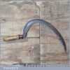 Vintage Farm Tool TBC No: 4 Sickle Or Slasher Hook Tool + Sharpening Stone