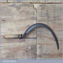 Vintage Farm Tool Cornelius Whitehouse No: 2 Sickle Slasher Hook Tool + Sharpening Stone (Copy)