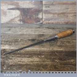 Vintage Winsted Edge Tool Works USA ¼” Socket Mortise Chisel - Refurbished Ready For Use