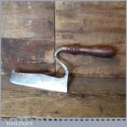 Unusual Antique Blacksmiths Handmade Kitchenalia Herb Cutter French - Good Condition