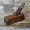 Vintage Beech Boxwood Sliding Box Chamfer Plane - Good Condition