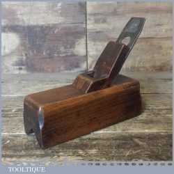 Vintage Beech Boxwood Sliding Box Chamfer Plane - Good Condition