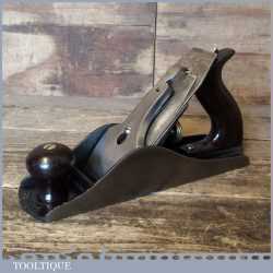 Vintage Stanley USA No: 4 ½ Wide Bodied Smoothing Plane PAT Date 1910 - Fully Refurbished