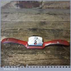 Vintage Record No: A51 Adjustable Curved Sole Metal Spokeshave - Refurbished Ready To Use